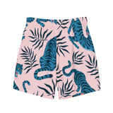 Luxe Soulstar Men's Blue Tiger Swim Trunks