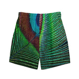 Luxe Soulstar Men's Peacock Swim Trunks