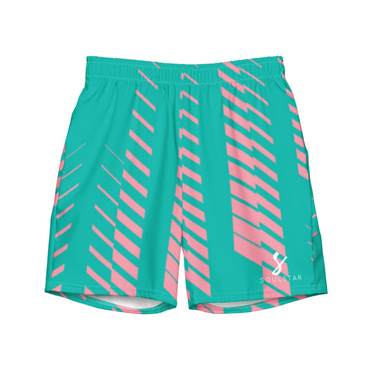 Luxe Soulstar Men's Kiwi Strawberry Swim Trunks