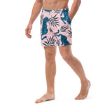 Luxe Soulstar Men's Blue Tiger Swim Trunks