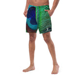 Luxe Soulstar Men's Peacock Swim Trunks