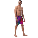 Luxe Soulstar Men's Watercolor Swim Trunks