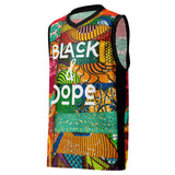 Men's Black & Dope Sports Tank