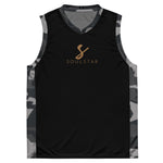 Luxe Soulstar Men's Grey Camo Lined Sports Tank