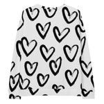 Luxe Soulstar Hearts All Over Unisex Sweatshirt