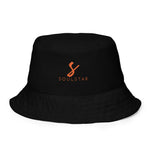 Luxe Soulstar Reversible Gradient to Black Bucket Hat