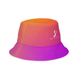 Luxe Soulstar Reversible Gradient to White Bucket Hat