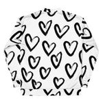 Luxe Soulstar Hearts All Over Unisex Bomber Jacket