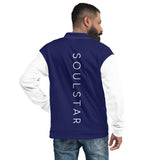 Luxe Soulstar Sea Shells Colorblock Bomber Jacket