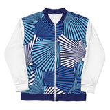 Luxe Soulstar Sea Shells Colorblock Bomber Jacket