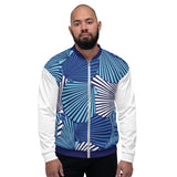 Luxe Soulstar Sea Shells Colorblock Bomber Jacket