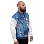 Luxe Soulstar Sea Shells Colorblock Bomber Jacket