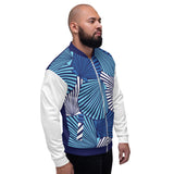 Luxe Soulstar Sea Shells Colorblock Bomber Jacket