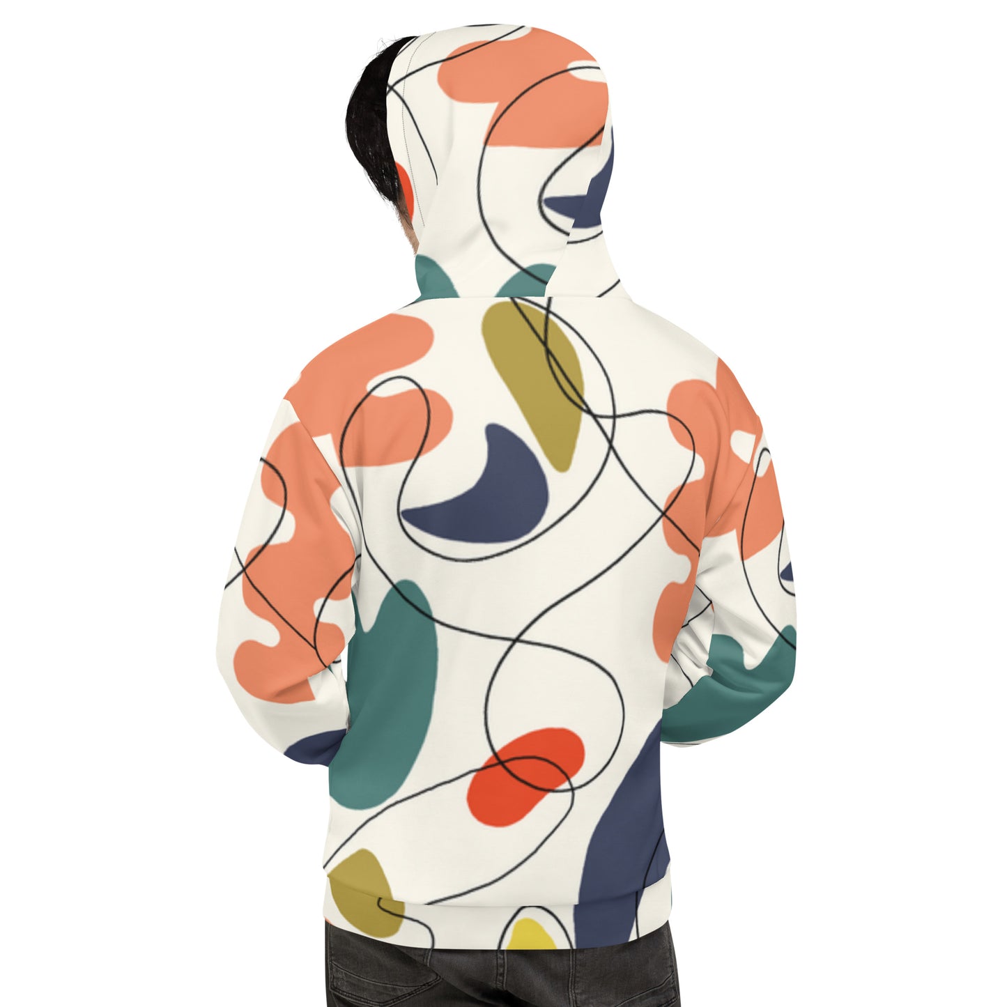 Luxe Soulstar Men's Scribble Hoodie