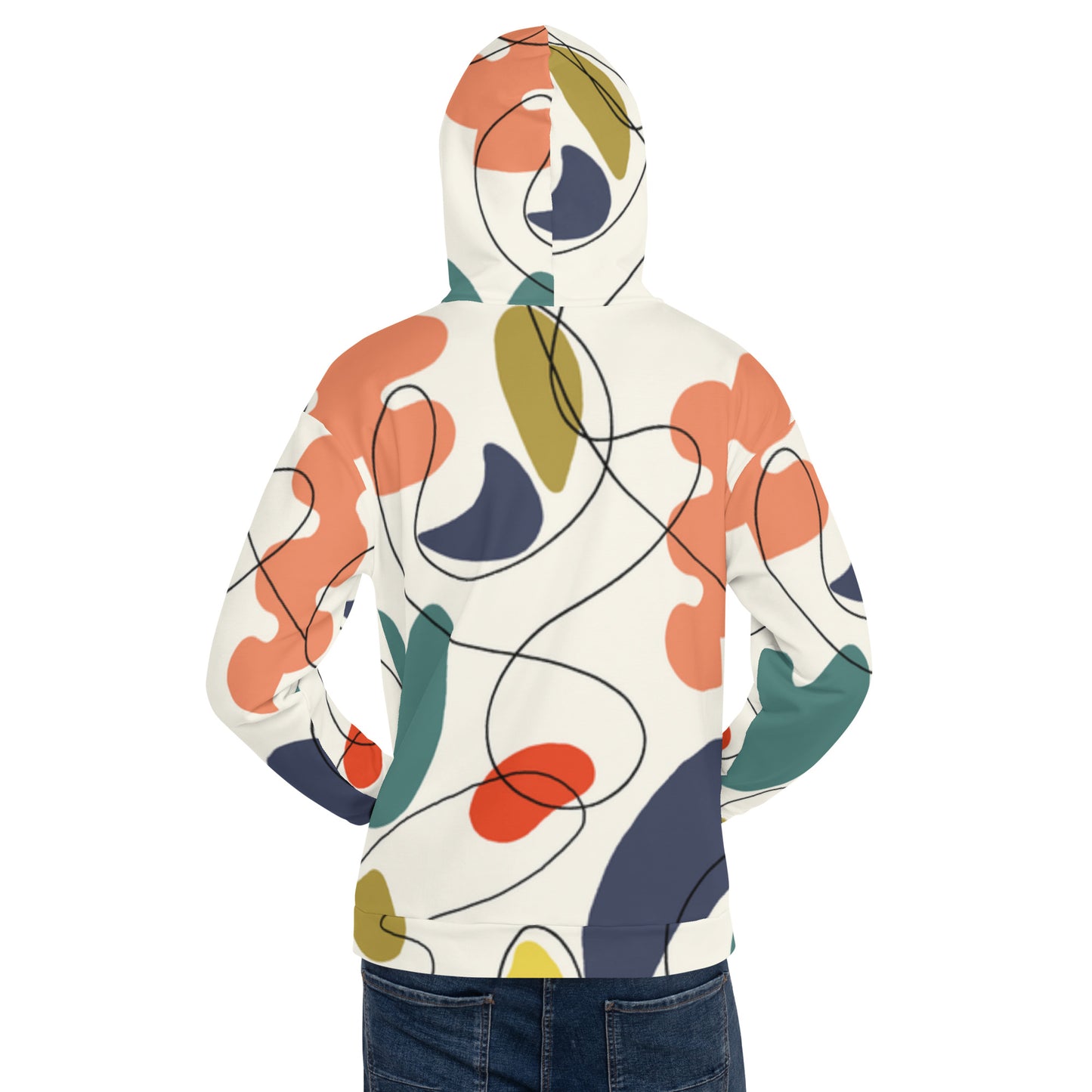 Luxe Soulstar Men's Scribble Hoodie