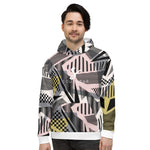 Luxe Soulstar Men's Geo Pattern Hoodie