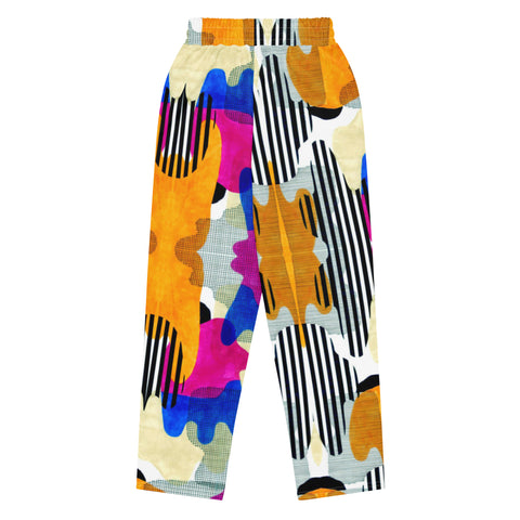 Signature Soulstar Abstract Wide-leg Joggers