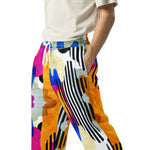 Signature Soulstar Abstract Wide-leg Joggers