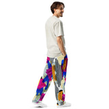 Signature Soulstar Abstract Wide-leg Joggers