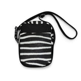 Luxe Soulstar Zebra Print Utility Crossbody Bag