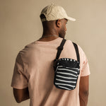 Luxe Soulstar Zebra Print Utility Crossbody Bag