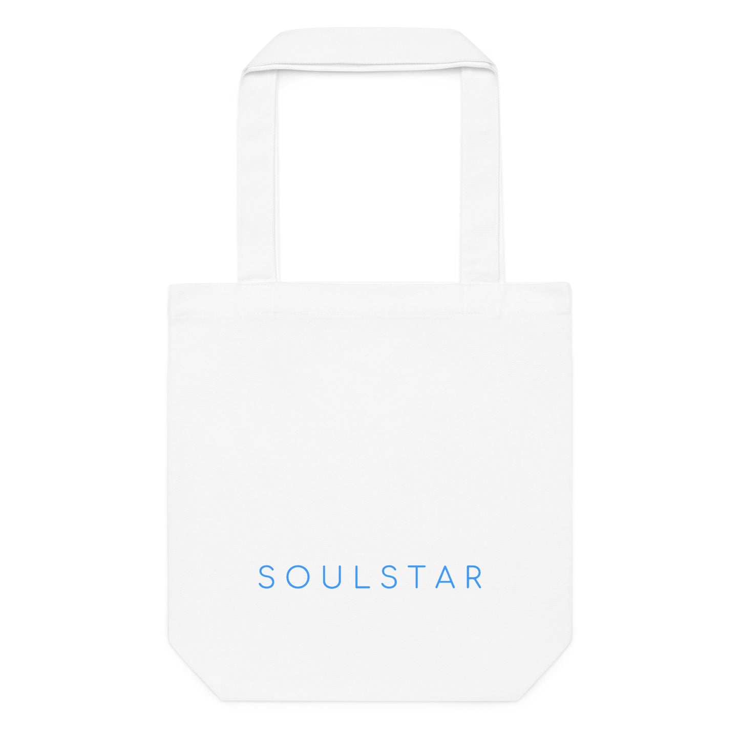 Luxe Soulstar Aqua Cotton Tote Bag