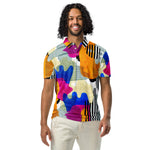 Singature Soulstar Men’s Abstract Slim Fit Polo