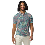 Luxe Soulstar Men’s Classic Paisley Slim Fit Polo