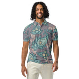 Luxe Soulstar Men’s Classic Paisley Slim Fit Polo