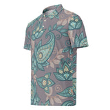 Luxe Soulstar Men’s Classic Paisley Slim Fit Polo