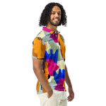 Singature Soulstar Men’s Abstract Slim Fit Polo