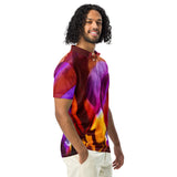 Luxe Soulstar Men’s Stained Glass Slim Fit Polo