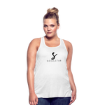 Luxe Soulstar Women's Flowy Tank - white