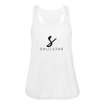 Luxe Soulstar Women's Flowy Tank - white