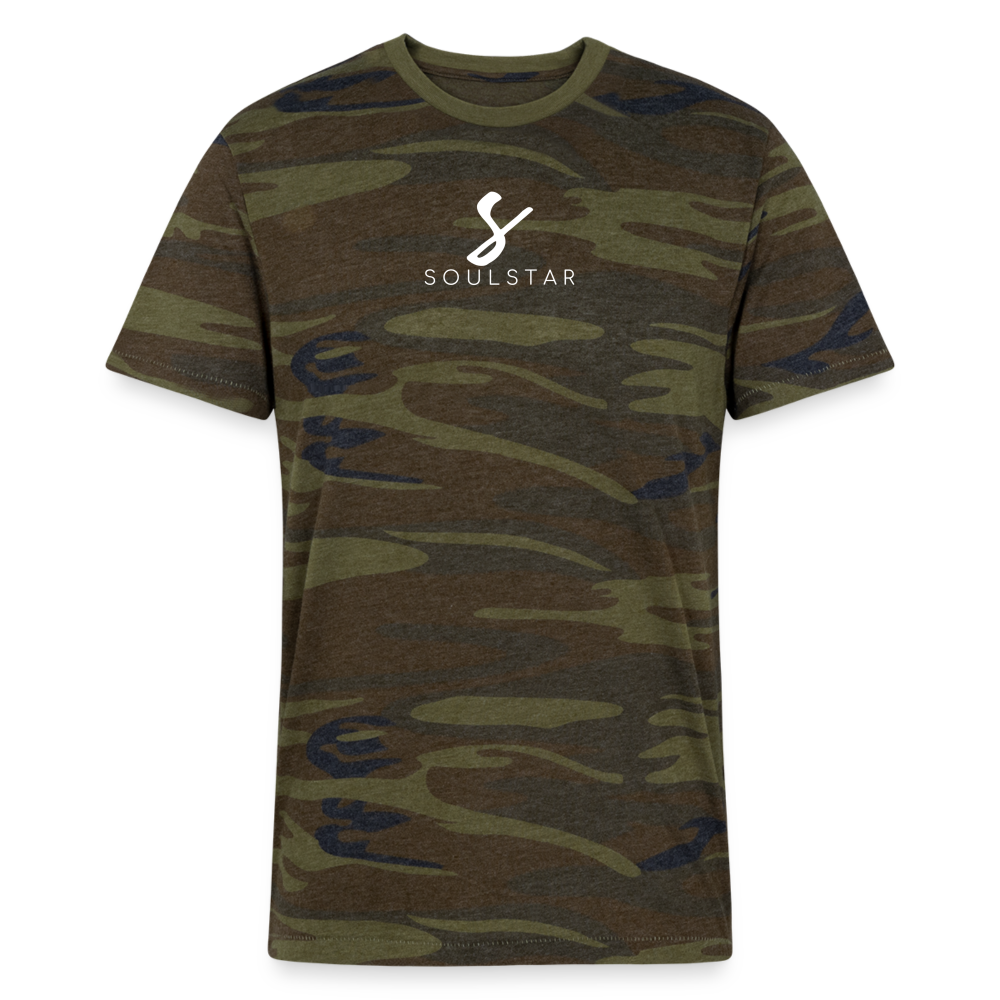 Luxe Soulstar Eco Camo Unisex T-Shirt - green camo