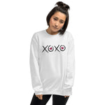 Luxe Soulstar XOXO Embroidered Unisex Sweatshirt