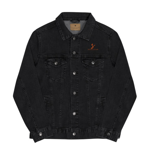 Luxe Soulstar Embroidered Denim Jacket