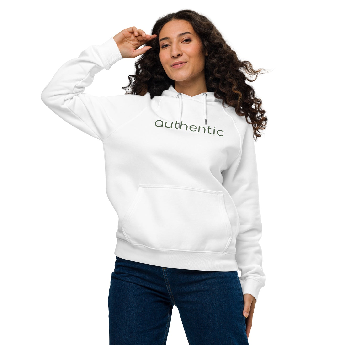 Luxe Soulstar authentic Unisex Eco Raglan Hoodie