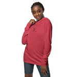 Luxe Soulstar Embroidered Long-sleeve Hooded Unisex Tee