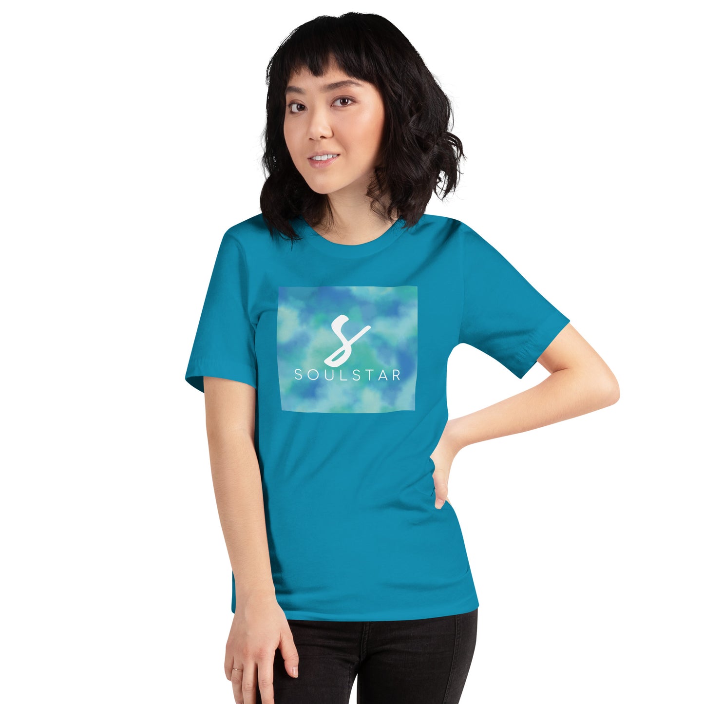 Luxe Soulstar Women's Aqua Tee