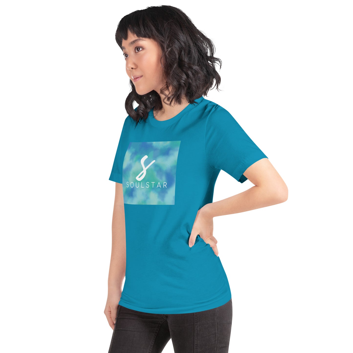 Luxe Soulstar Women's Aqua Tee