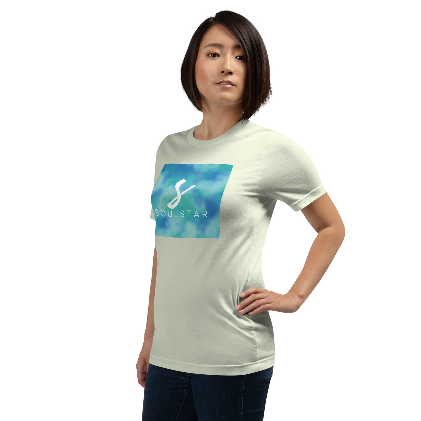Luxe Soulstar Women's Aqua Tee