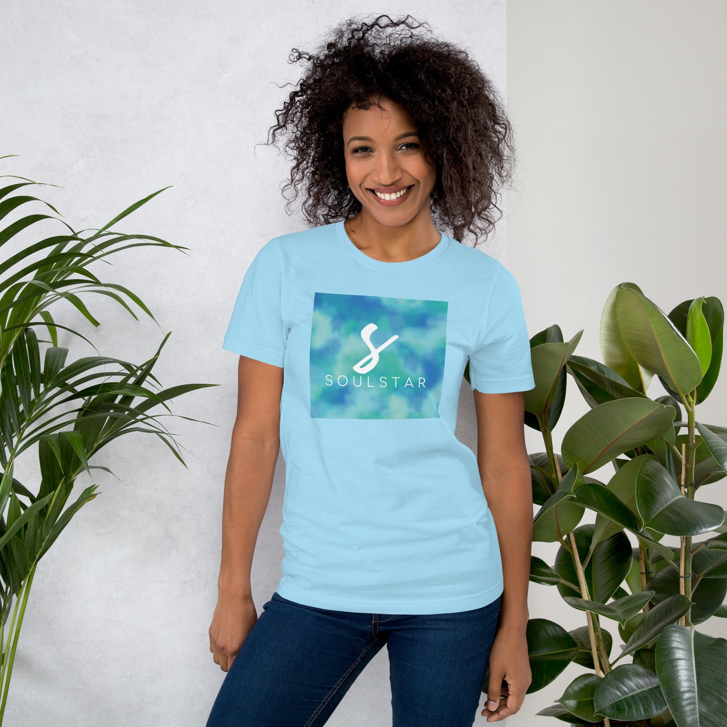 Luxe Soulstar Women's Aqua Tee
