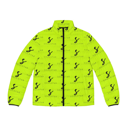 Luxe Soulstar Men's Neon Puffer Jacket