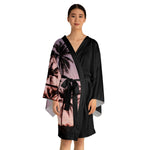 Soulstar 1984 Palm Trees Long Sleeve Kimono Robe