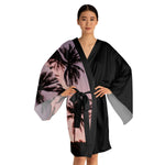 Soulstar 1984 Palm Trees Long Sleeve Kimono Robe