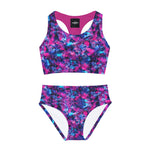 Soulstar 1984 Girls Watercolor Two Piece Swimsuit