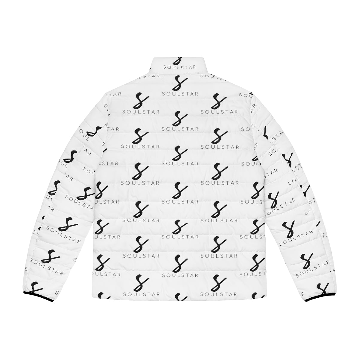 Luxe Soulstar Men's White Puffer Jacket