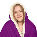 Luxe Soulstar Purple PRIDE Hooded Blanket