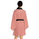 Signature Soulstar Blush Long Sleeve Kimono Cover-Up